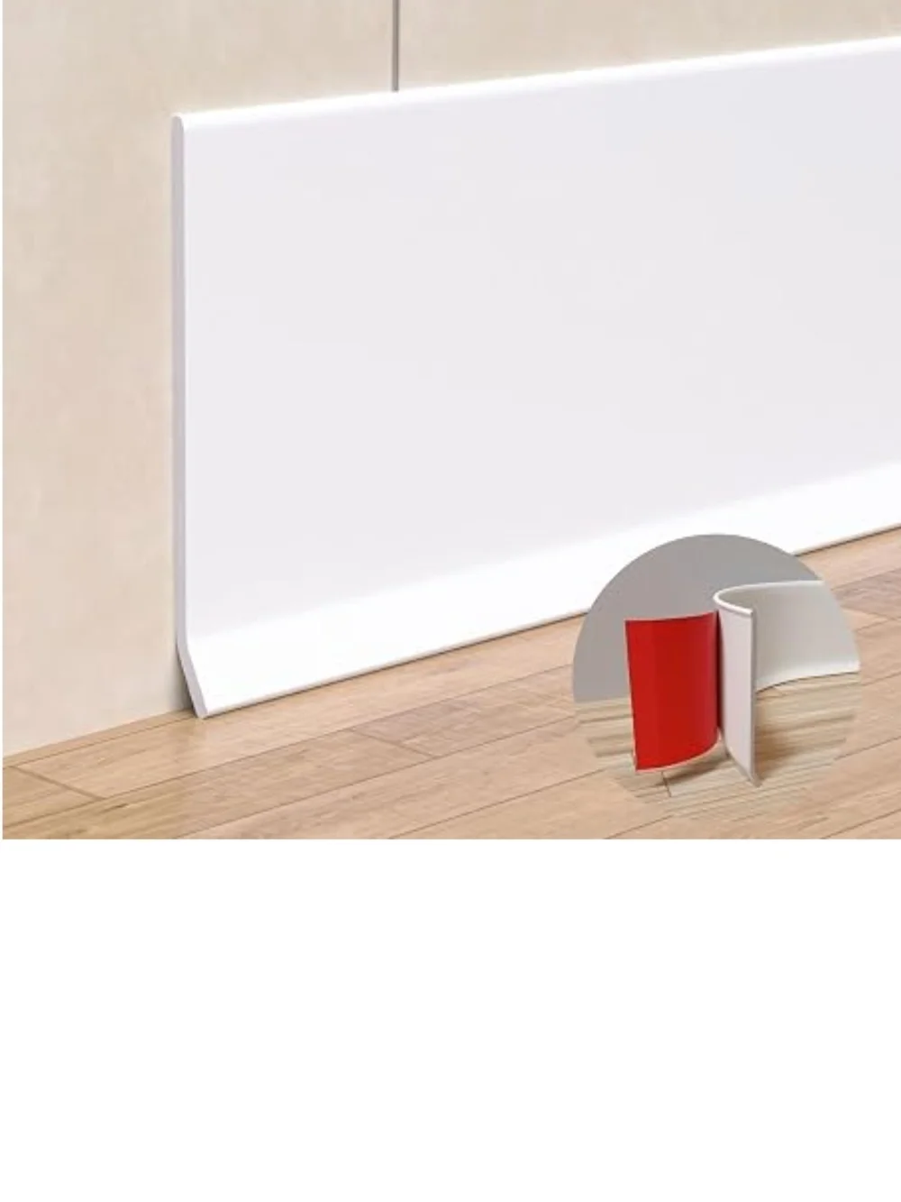 4 Inch 20 Ft Long Peel And Stick Baseboard Trim (36)